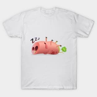 Sleeping pig T-Shirt